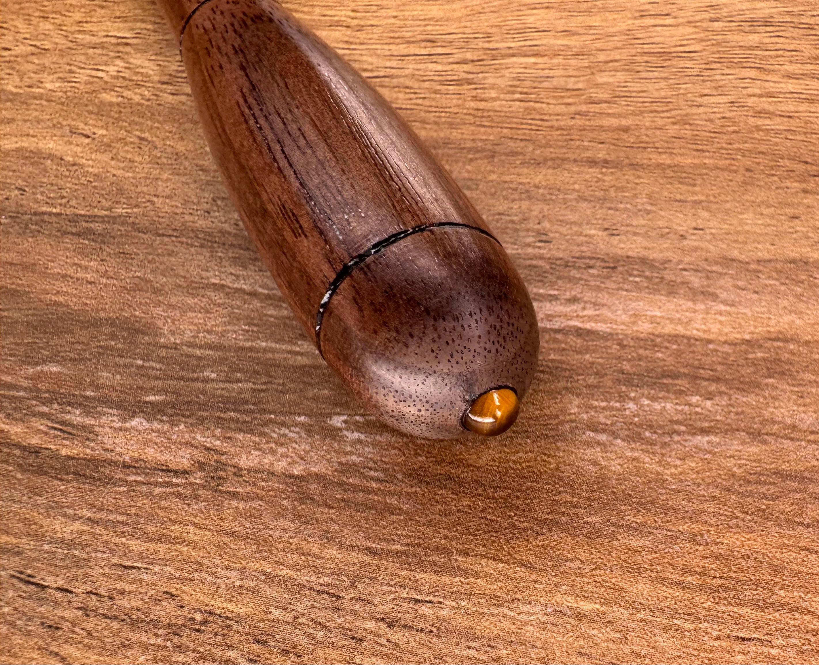 Walnut with Tigers Eye