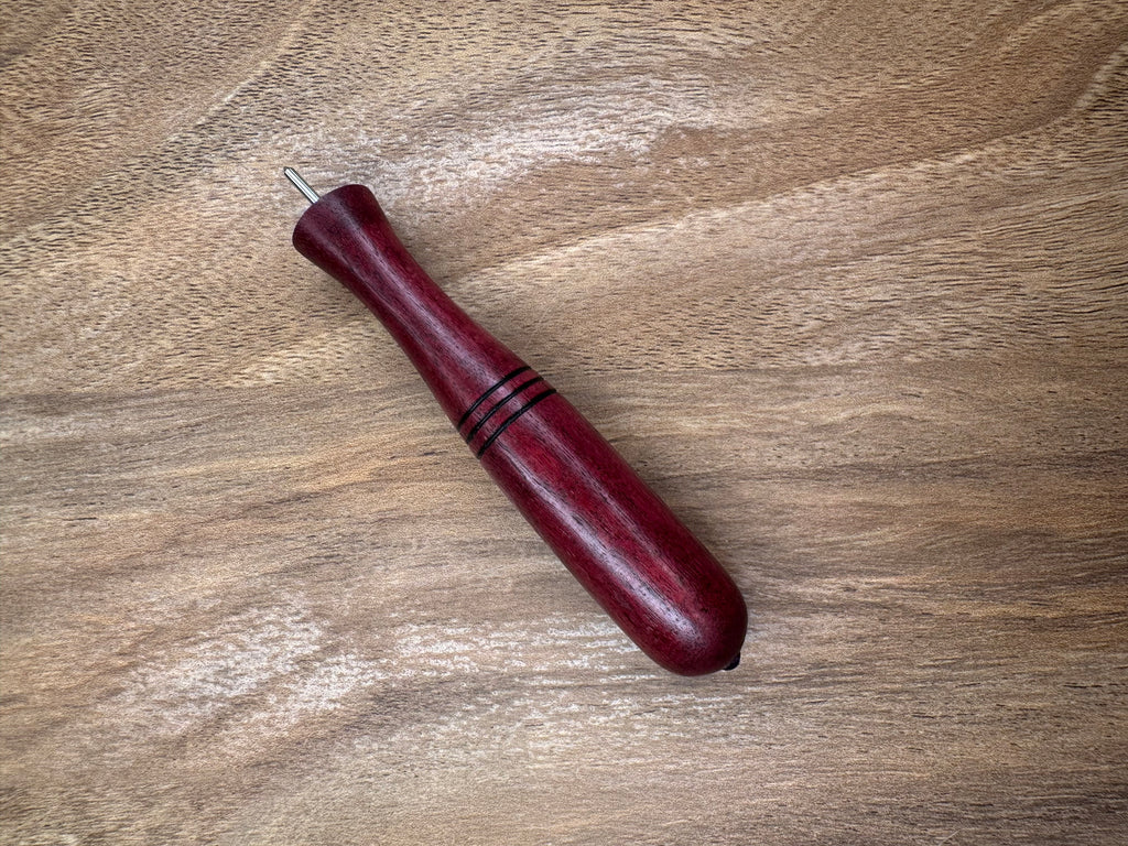 Purpleheart Wood with Amethyst