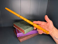 Handcrafted Yellow Wood Wand