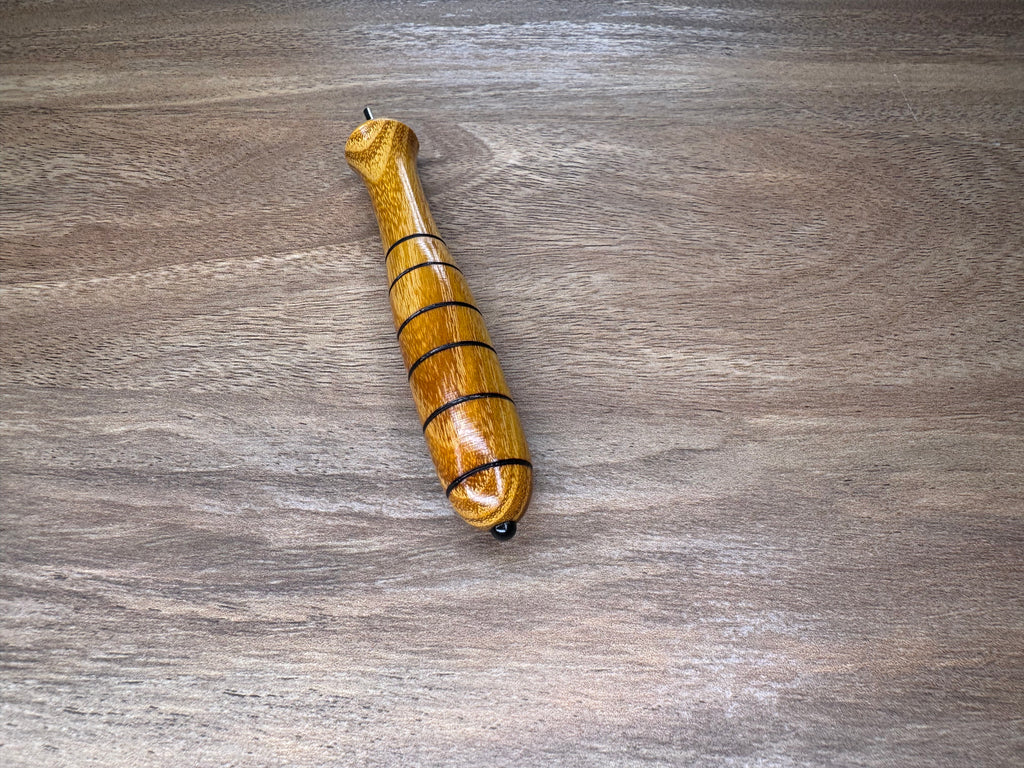 Osage Orange with Rainbow Obsidian