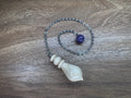 Poplar Pendulum with Amethyst