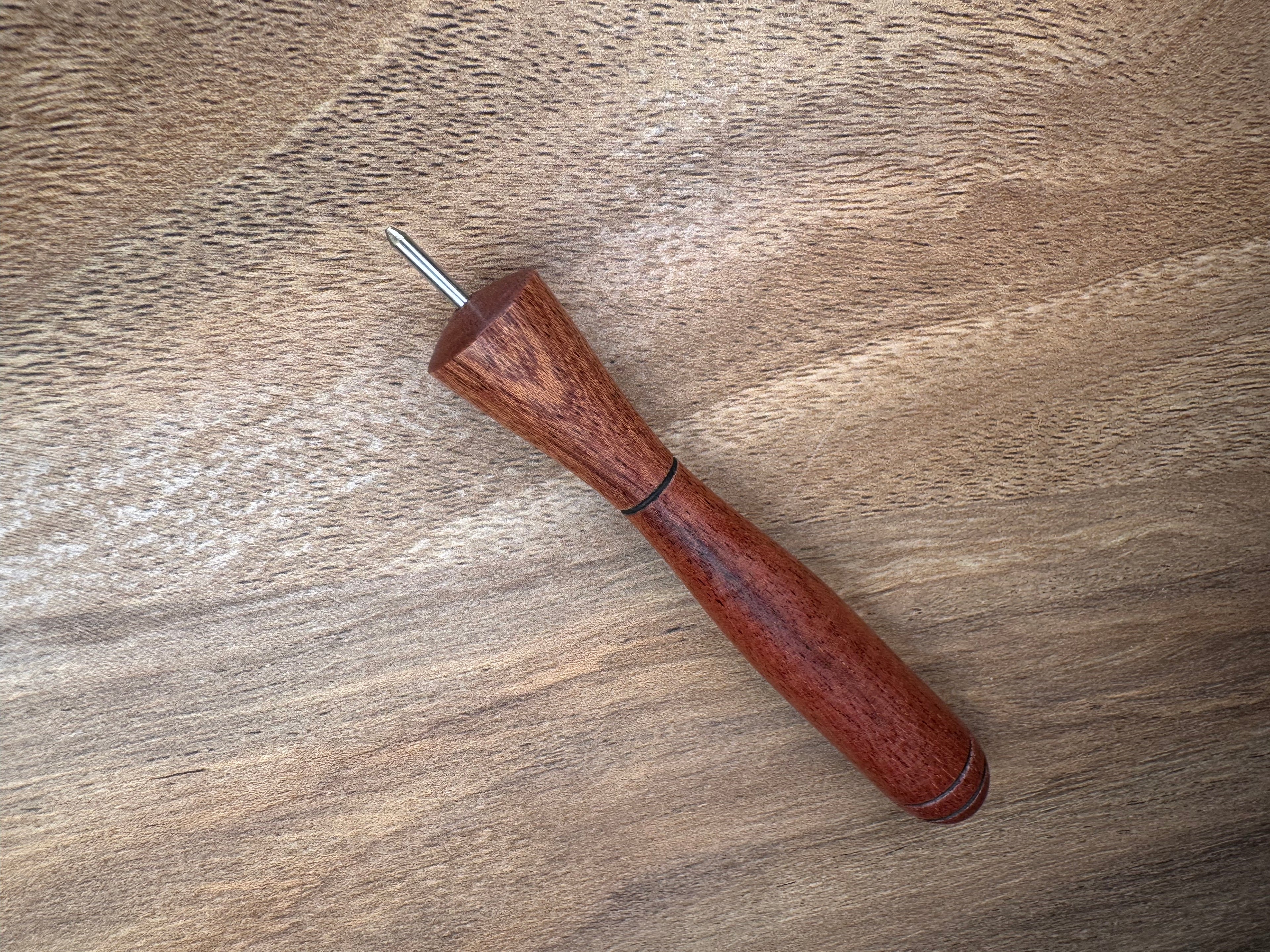 Sapele and Rainbow Moonstone