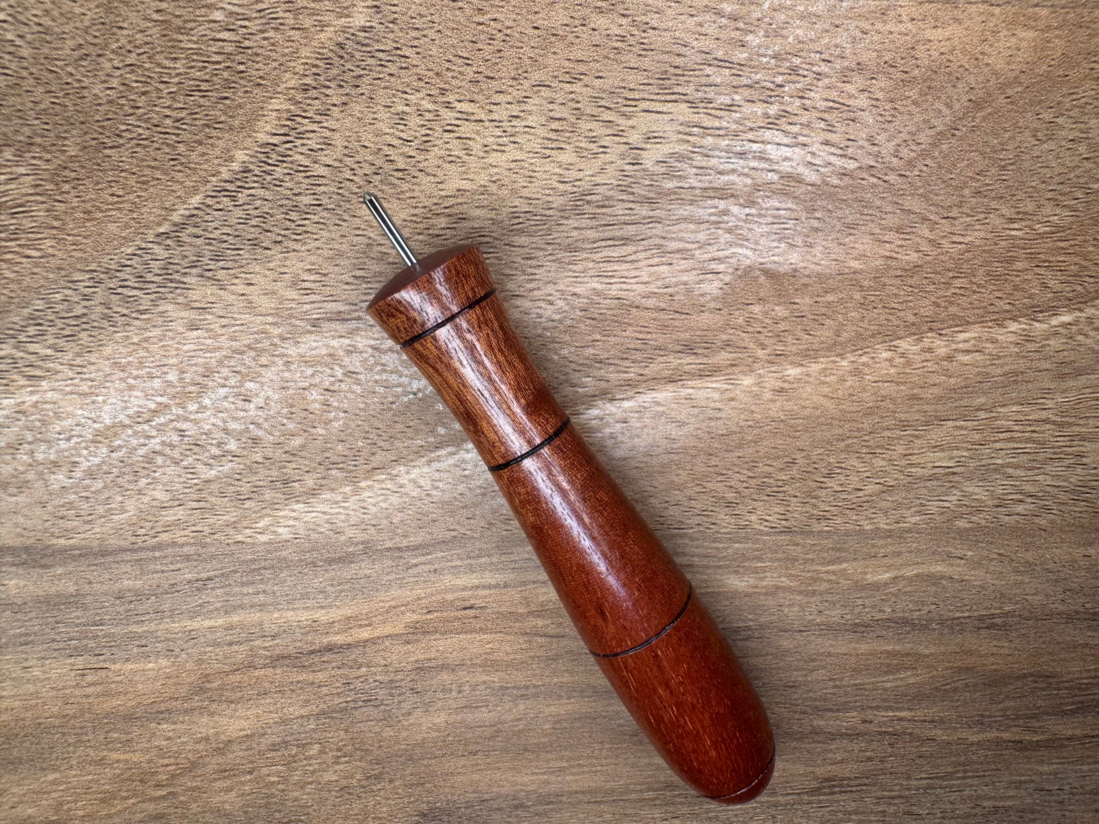 Sapele and Rainbow Moonstone