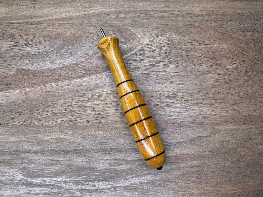Osage Orange with Rainbow Obsidian
