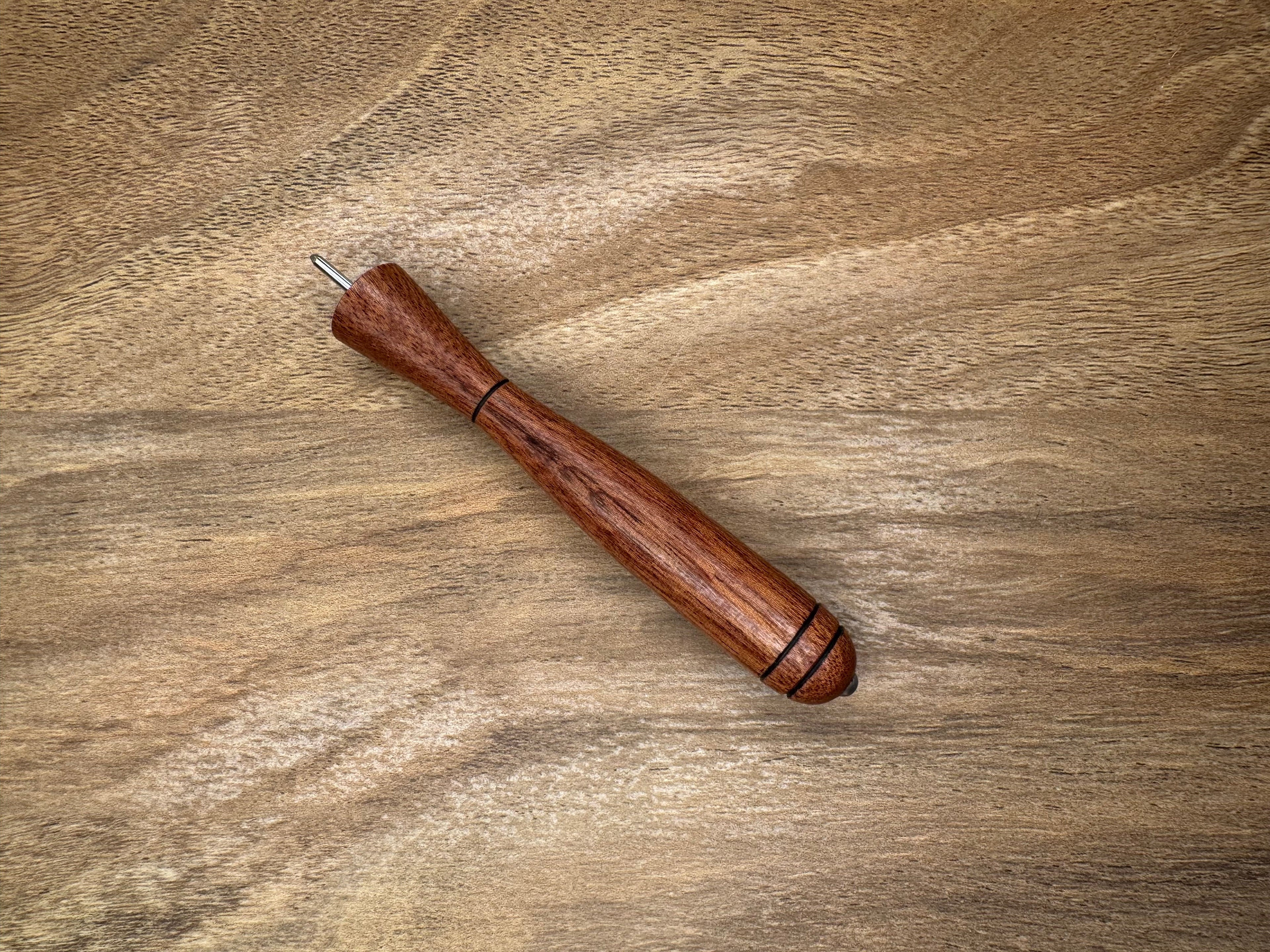 Sapele and Rainbow Moonstone