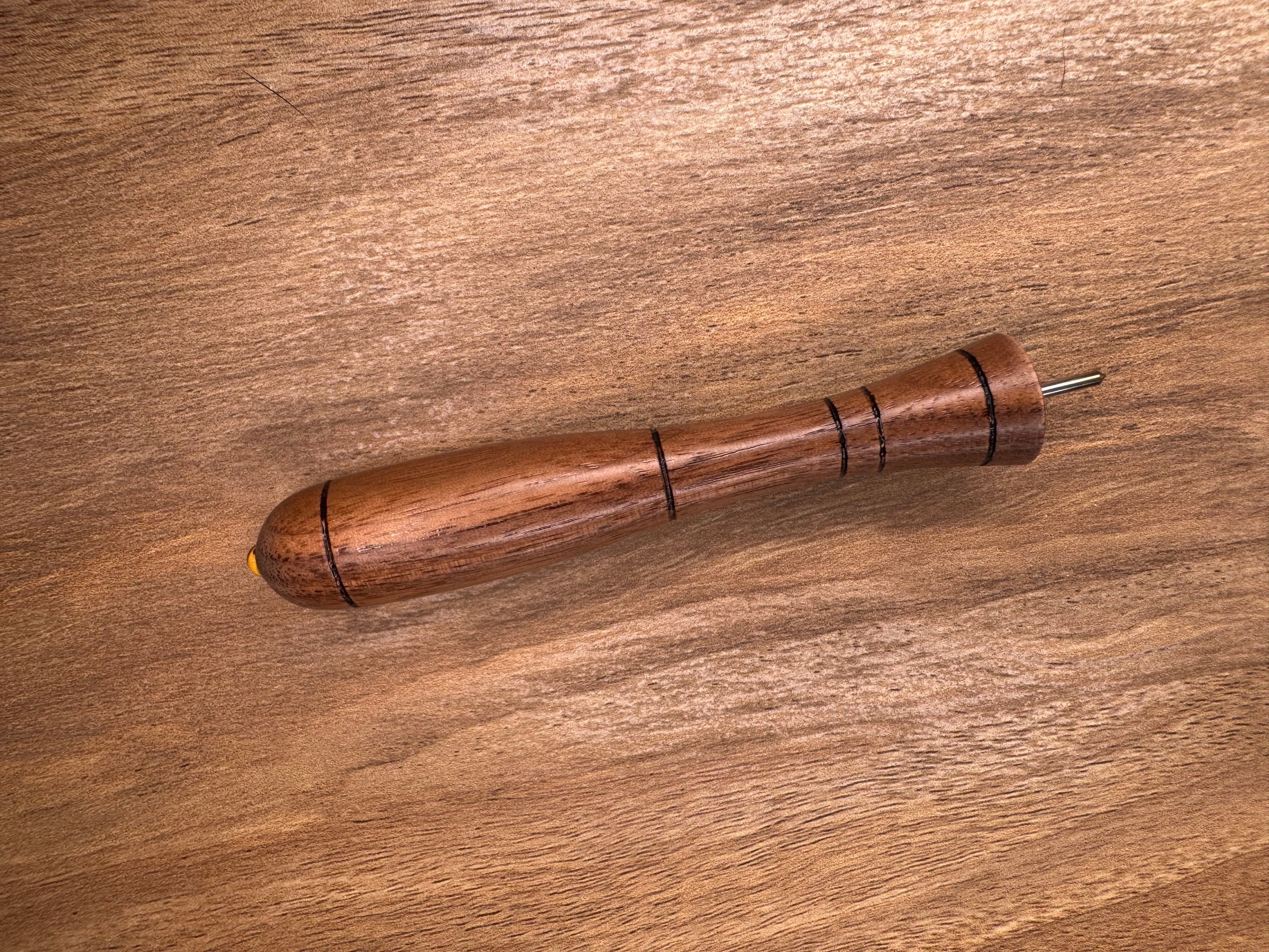 Walnut with Tigers Eye