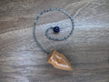 Hickory Pendulum with Amethyst