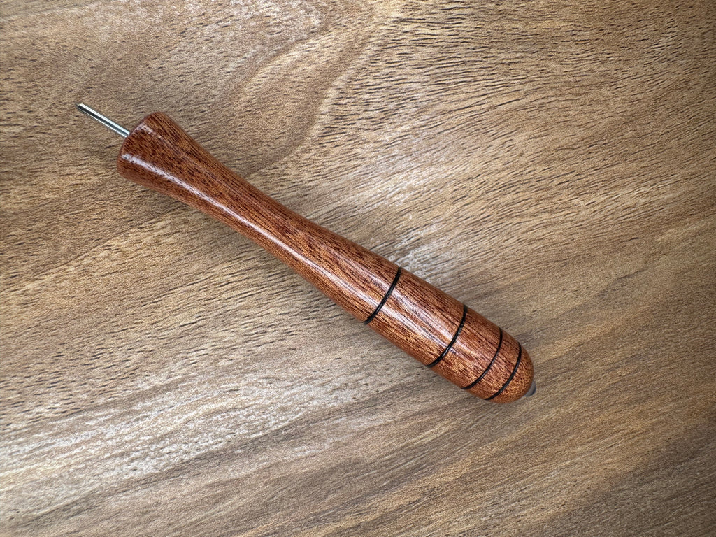 Sapele with Rainbow Moonstone