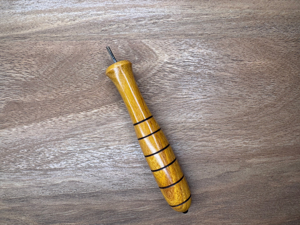 Osage Orange with Rainbow Obsidian