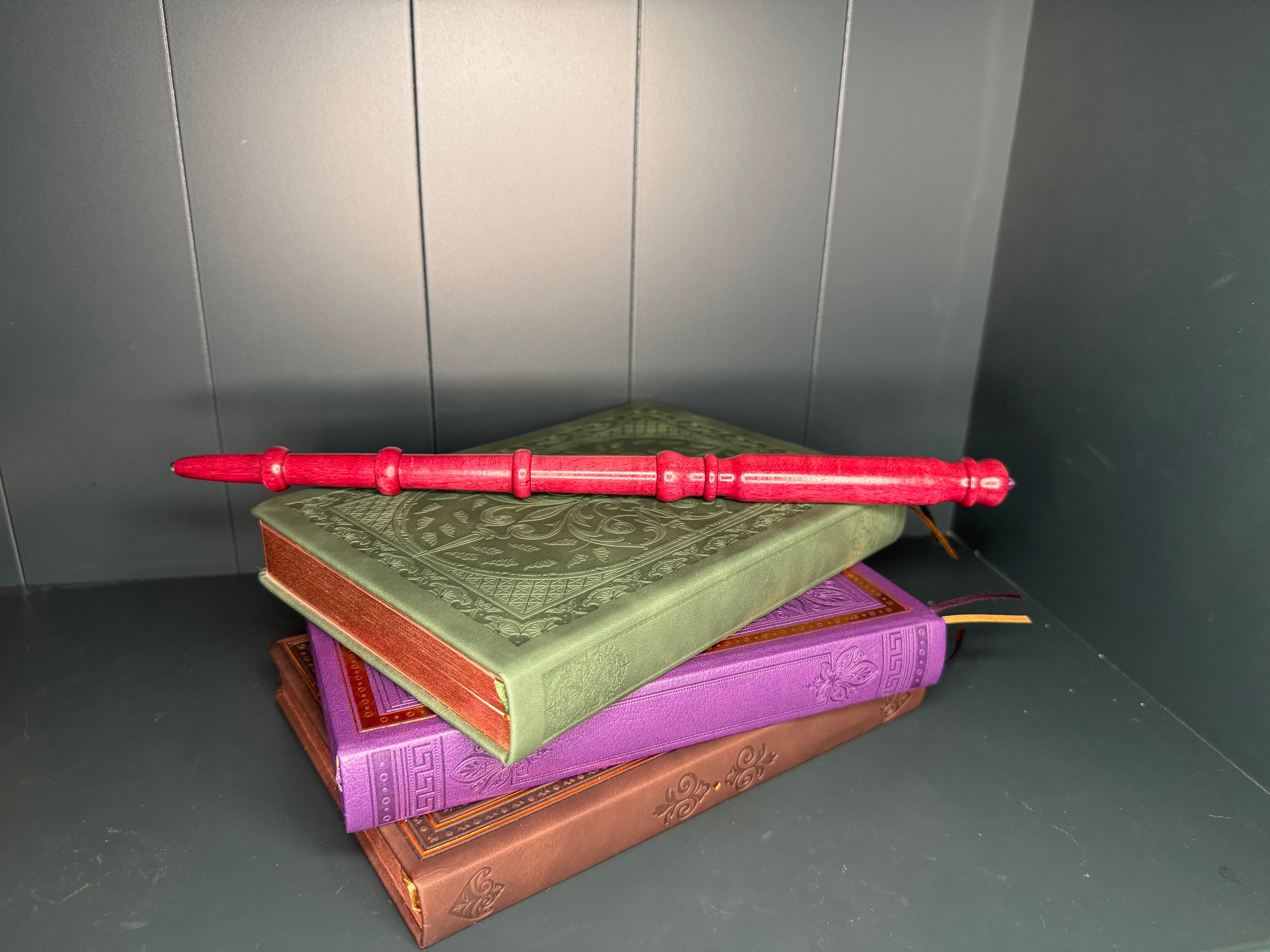 Handcrafted Purple Heart Wood Wand