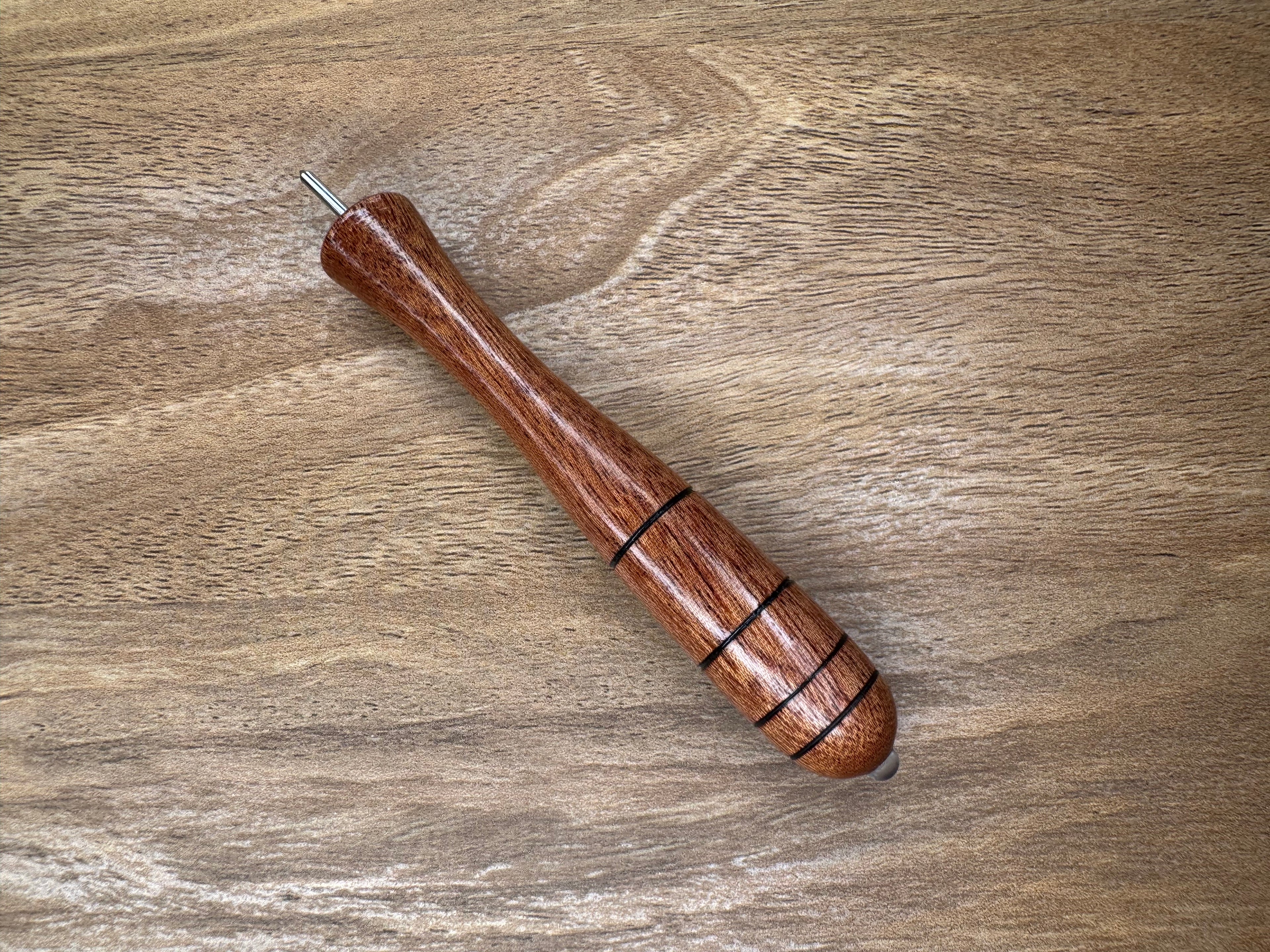 Sapele with Rainbow Moonstone