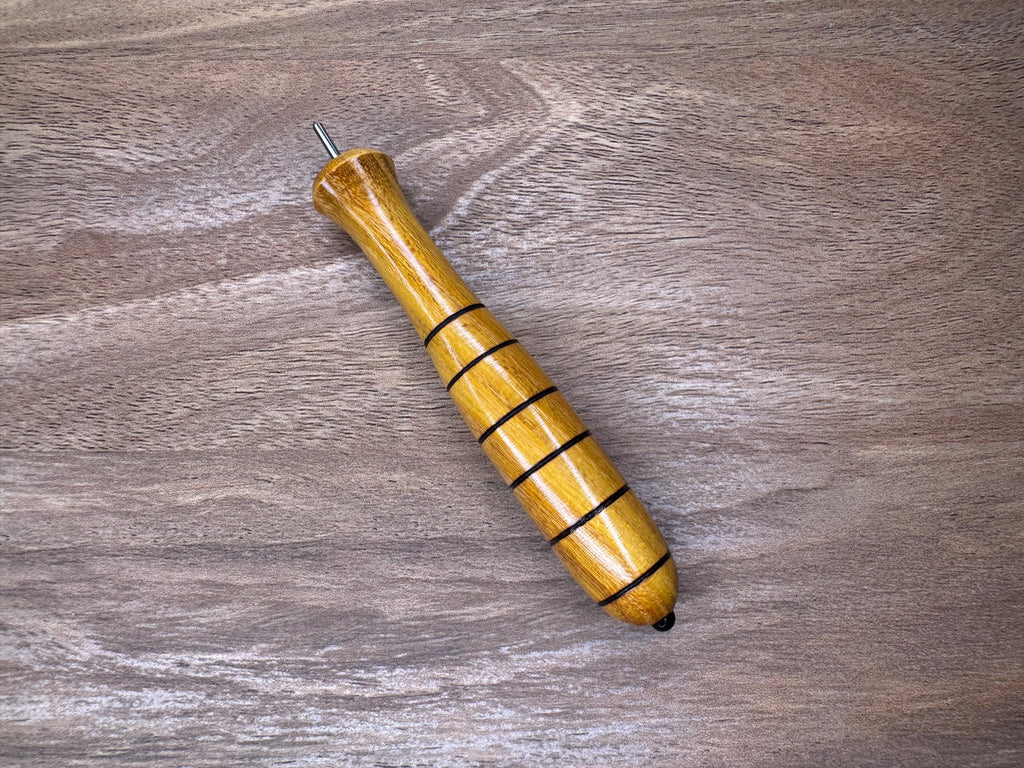 Osage Orange with Rainbow Obsidian
