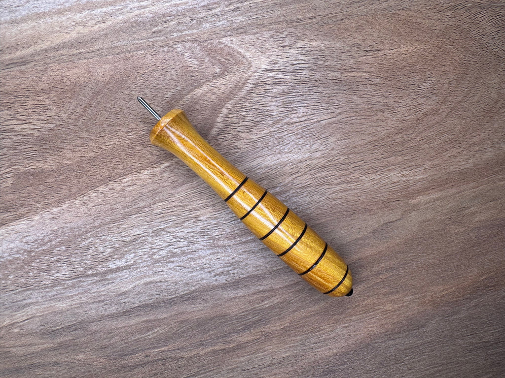 Osage Orange with Rainbow Obsidian