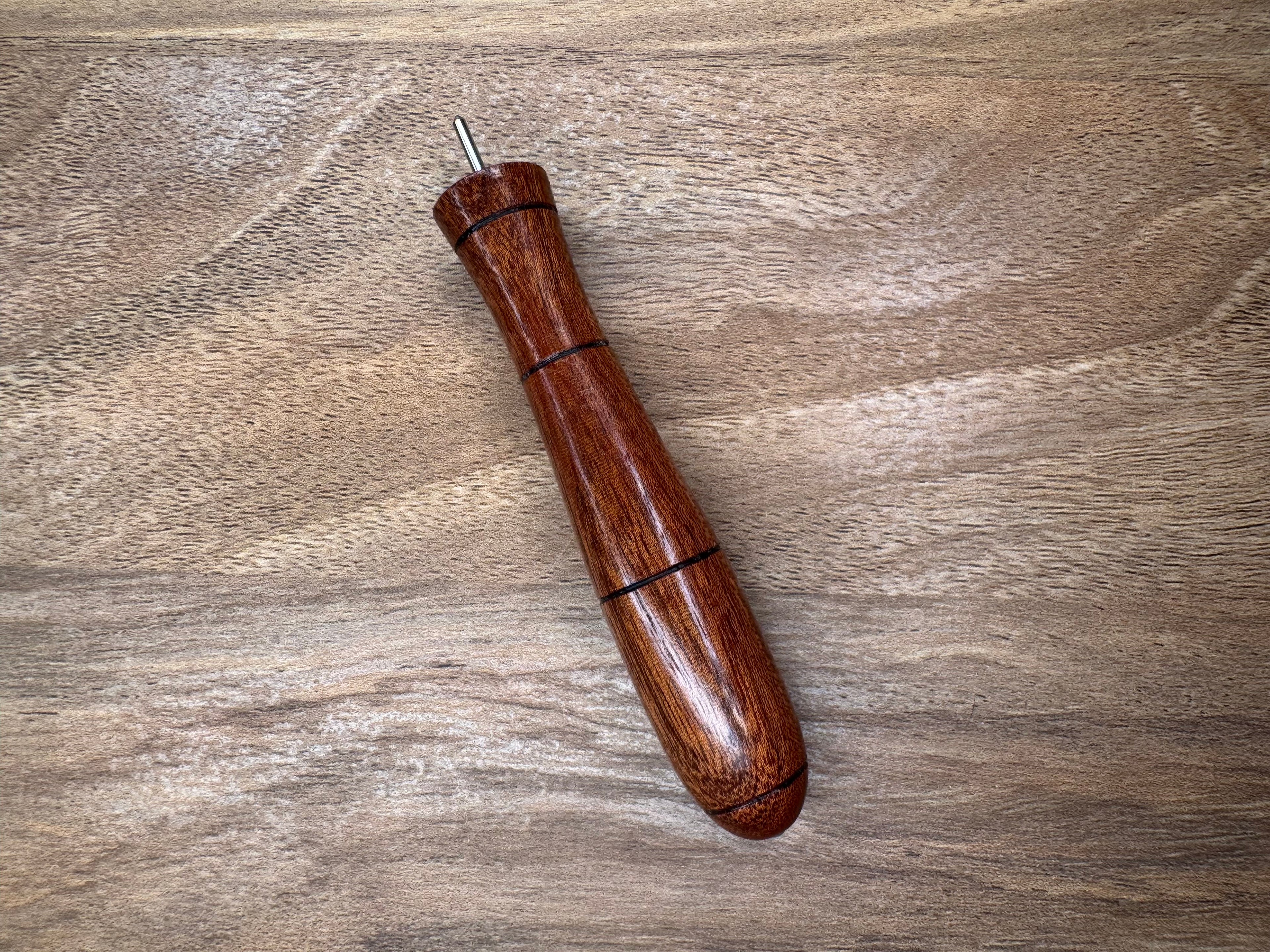Sapele and Rainbow Moonstone